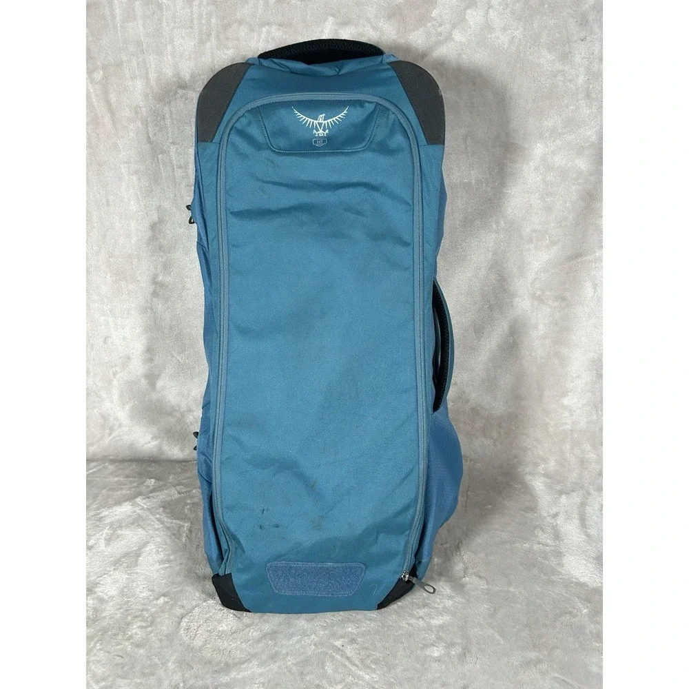 Osprey Farpoint 80 Backpack Caribbean Blue Travel Hiking Camping Backpacking